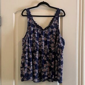 Torrid Floral Tank Top